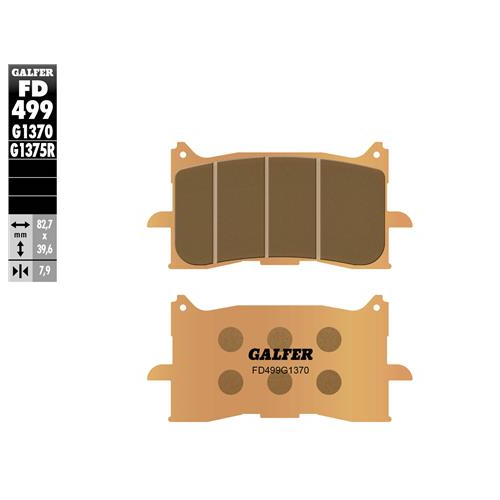 pastillas de freno moto galfer sinter sport r fd49