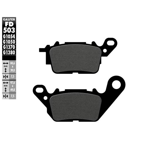 pastillas de freno moto galfer scooter fd503g1050