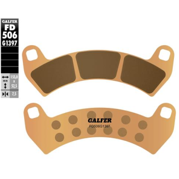 pastillas de freno moto galfer sinter quad fd506g1