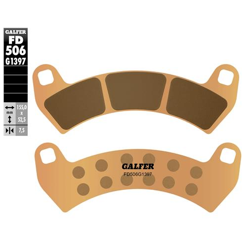 pastillas de freno moto galfer sinter quad fd506g1