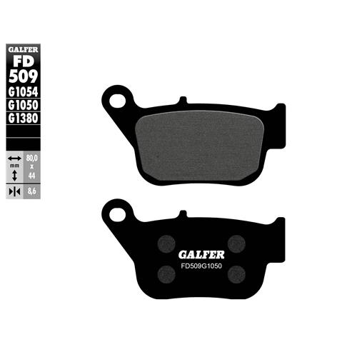pastillas de freno moto galfer scooter fd509g1380
