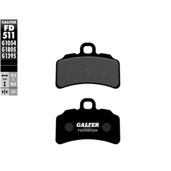 pastillas de freno moto galfer trial top fd511g180
