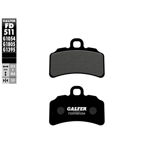 pastillas de freno moto galfer trial top fd511g180