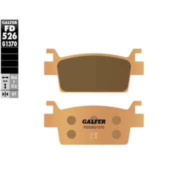 pastillas de freno moto galfer sinter street fd526