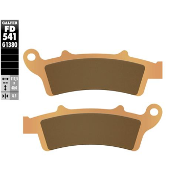 pastillas de freno moto galfer scooter fd541g1380