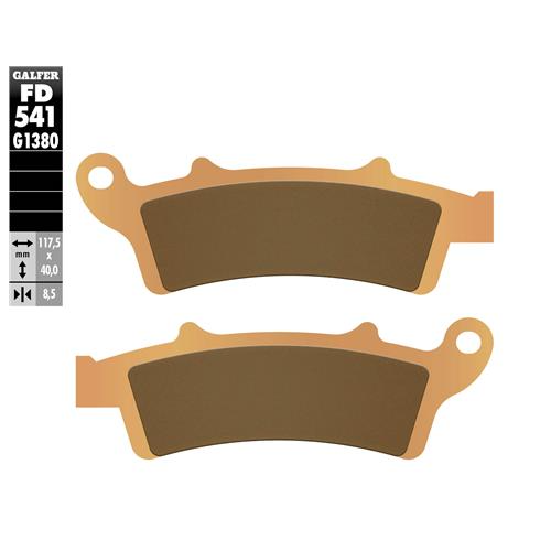 pastillas de freno moto galfer scooter fd541g1380