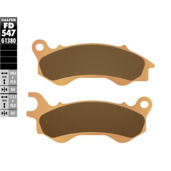 pastillas de freno moto galfer scooter fd547g1380