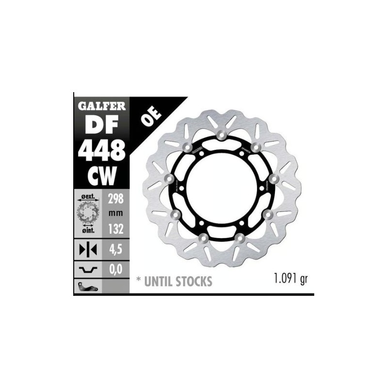 kit freno delantero oversize galfer kg4742fs yamaha t max 500 2008 wave 320 mm basic