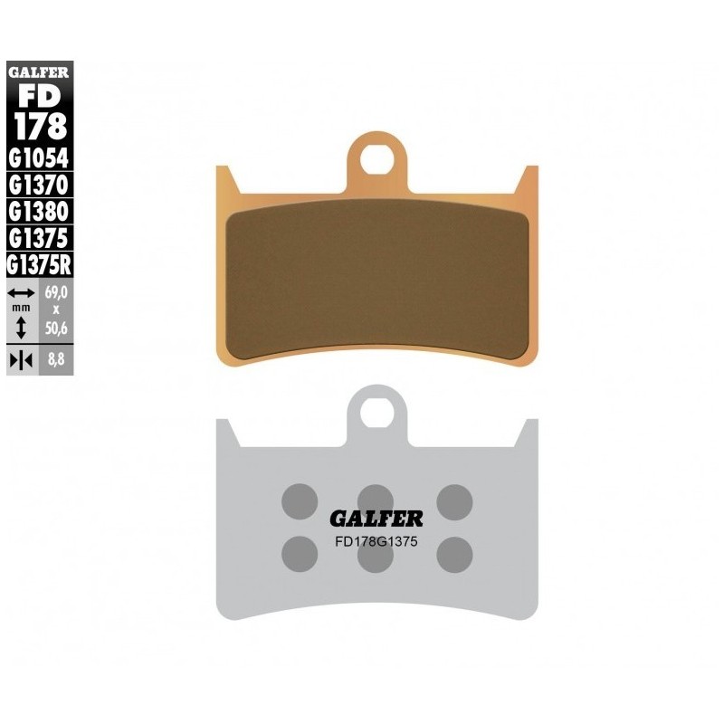 kit freno oversize galfer kg4743fs yamaha t max 500 2008 wave 320 mm delantero trasero