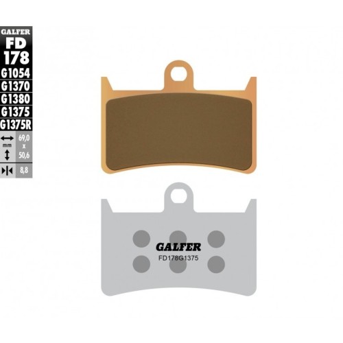 kit freno oversize galfer kg4743fs yamaha t max 500 2008 wave 320 mm delantero trasero