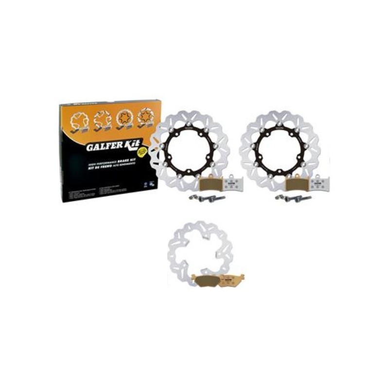 kit freno oversize galfer kg4953fs yamaha t max 530 2014 delantero 320 mm trasero wav