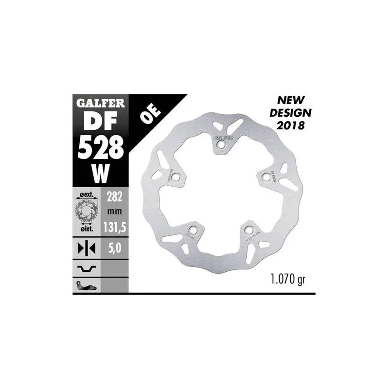kit freno oversize galfer kg4953fs yamaha t max 530 2014 delantero 320 mm trasero wav