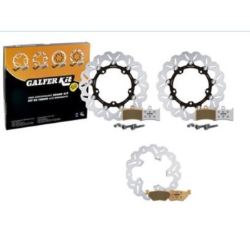 kit freno oversize galfer kg495bfs yamaha t max 530 2015 2020 560 2020 2024 298 mm d