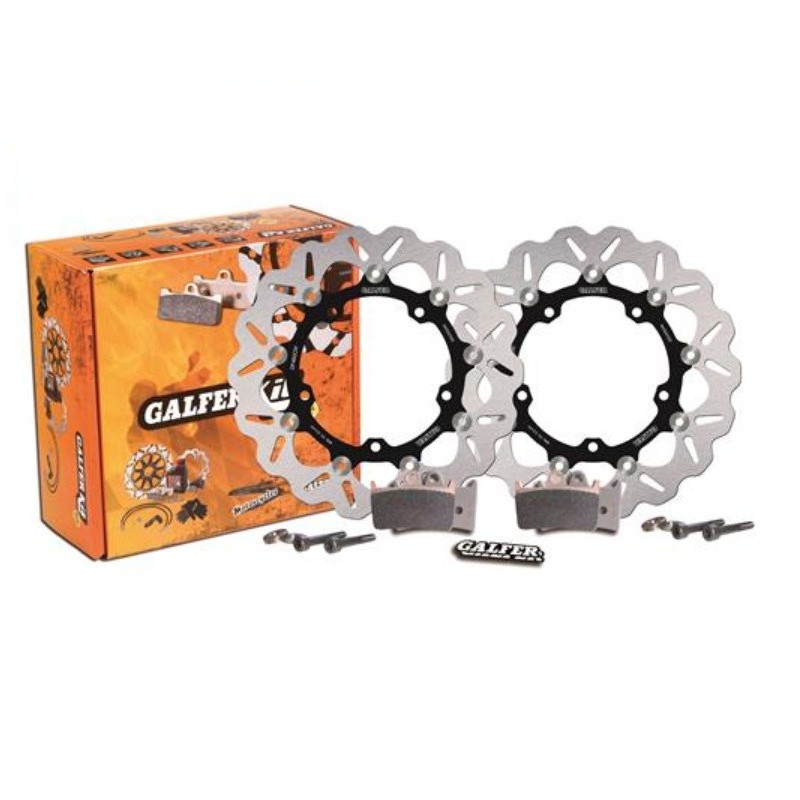 kit freno delantero oversize galfer kg495cfs yamaha t max 530 560 wave 298 mm