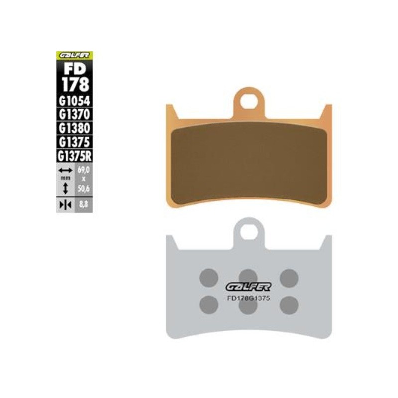 kit freno delantero oversize galfer kg4982fs yamaha t max 530 560 wave 320 mm
