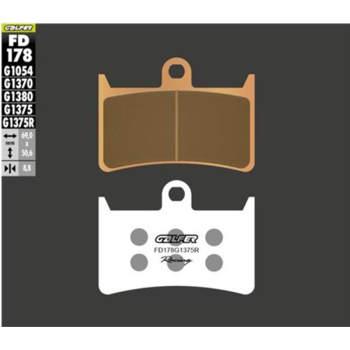 kit freno delantero oversize galfer kg4982qs yamaha t max 530 560 cubiq 320 mm