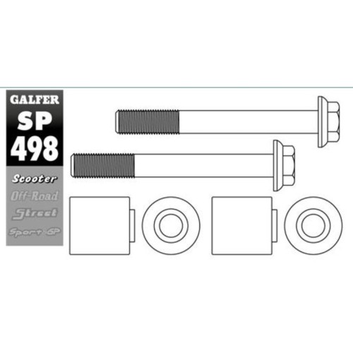 kit freno galfer kg4983fs yamaha t max 530 560 wave 320 mm delantero trasero