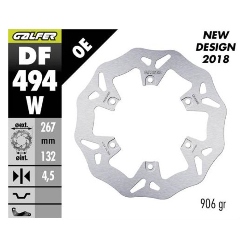 kit freno delantero trasero galfer kg5033f yamaha t max 500 04 07 discos wave