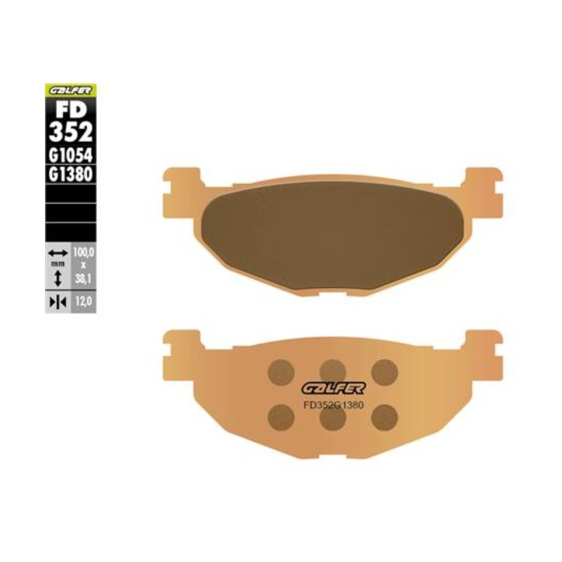 kit freno delantero trasero galfer kg5033f yamaha t max 500 04 07 discos wave