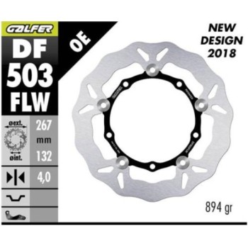 kit freno delantero trasero galfer kg503cf yamaha t max 530 discos wave 2