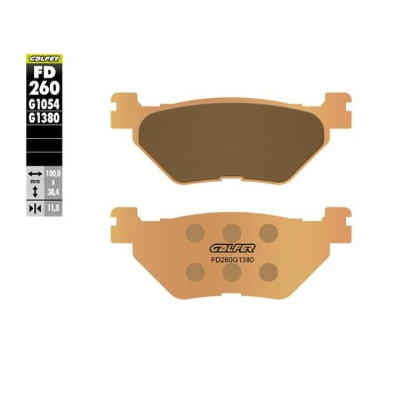 kit freno delantero trasero galfer kg503cf yamaha t max 530 discos wave