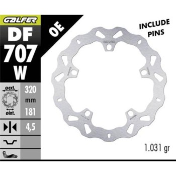 kit de discos oversized para bmw r 1200gs lc 2