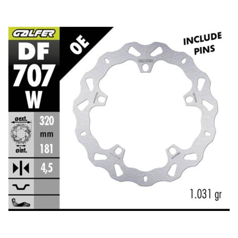 kit de discos oversized para bmw r 1200gs lc