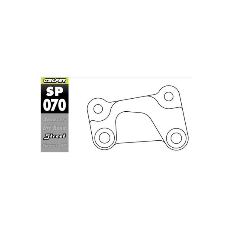 soporte de pinza galfer sp070 para disco sobredimensionado 330 mm harley davidson
