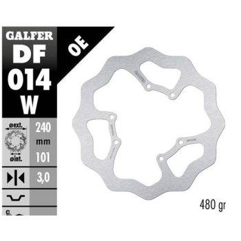 disco freno moto galfer wave fijo 270x3mm df014w