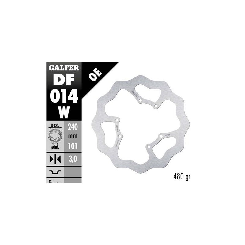 disco freno moto galfer wave fijo 270x3mm df014w