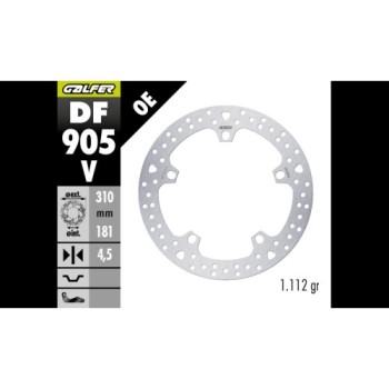 disco de freno delantero bmw r 1300gs df905w