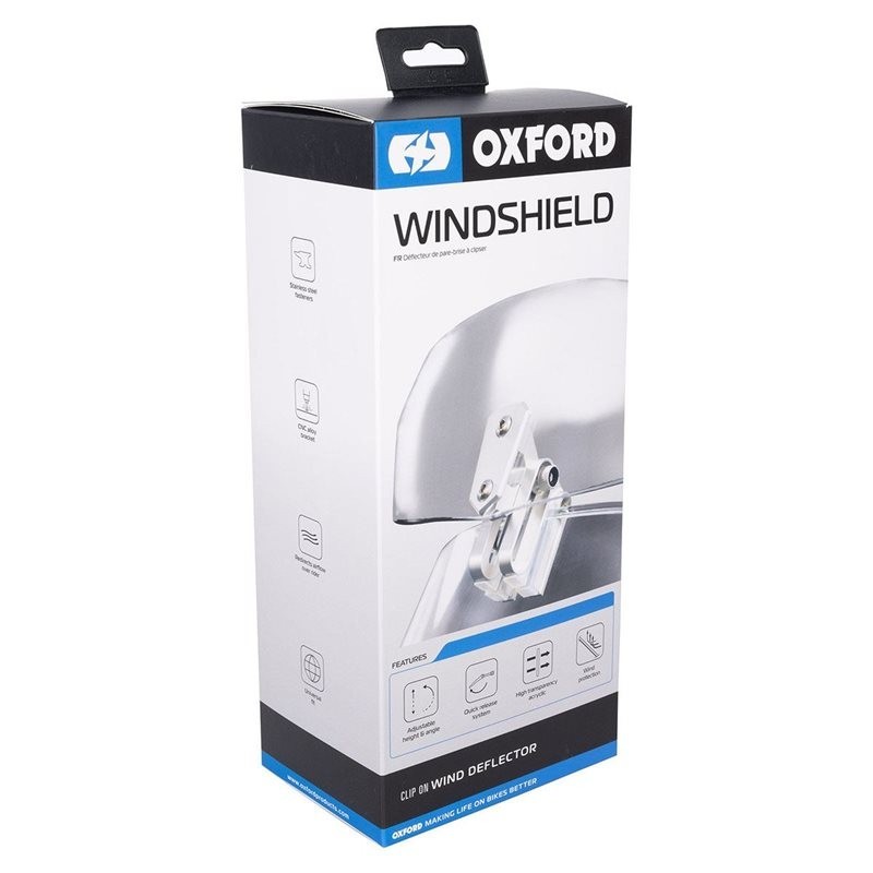 extension pantalla clip on oxford clear windshield 260 125 mm