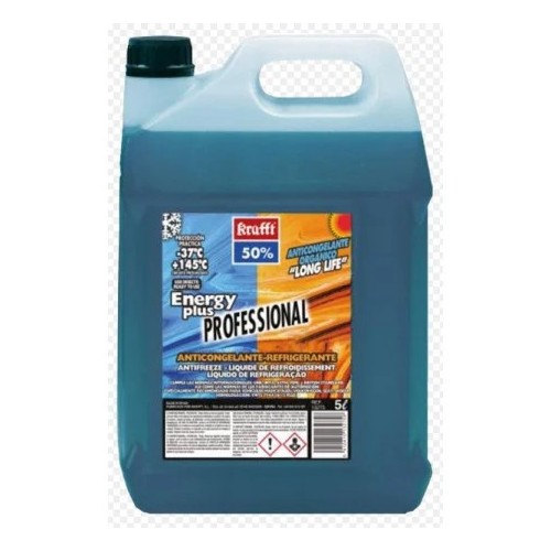 anticongelante energy plus 50 azul 5l krafft 13675kra