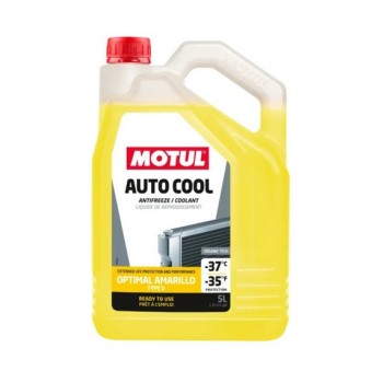 liquido refrigerante motul auto cool optimal 35oc amarillo 5l 112657