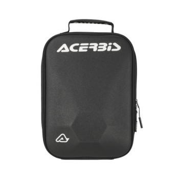 bolsa para gafas acerbis 0027572 090 negra para 4 mascaras off road 2