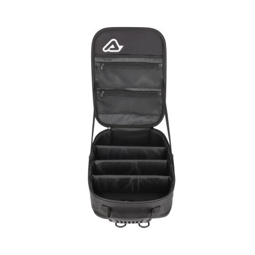 bolsa para gafas acerbis 0027572 090 negra para 4 mascaras off road