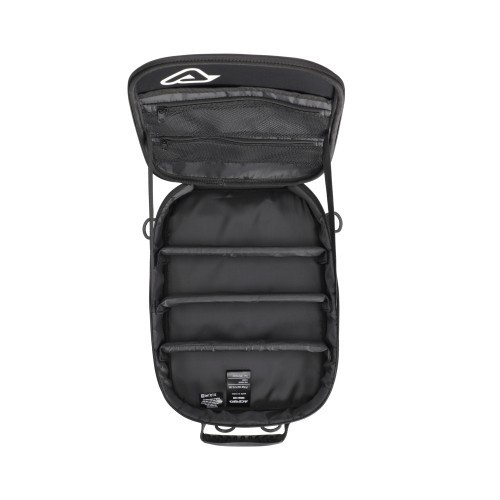 bolsa para gafas acerbis 0027572 090 negra para 4 mascaras off road