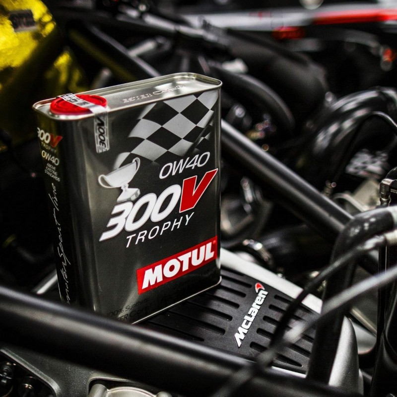aceite de motor motul 300v trophy 0w40 ap 104240 sintetico competicion 2l