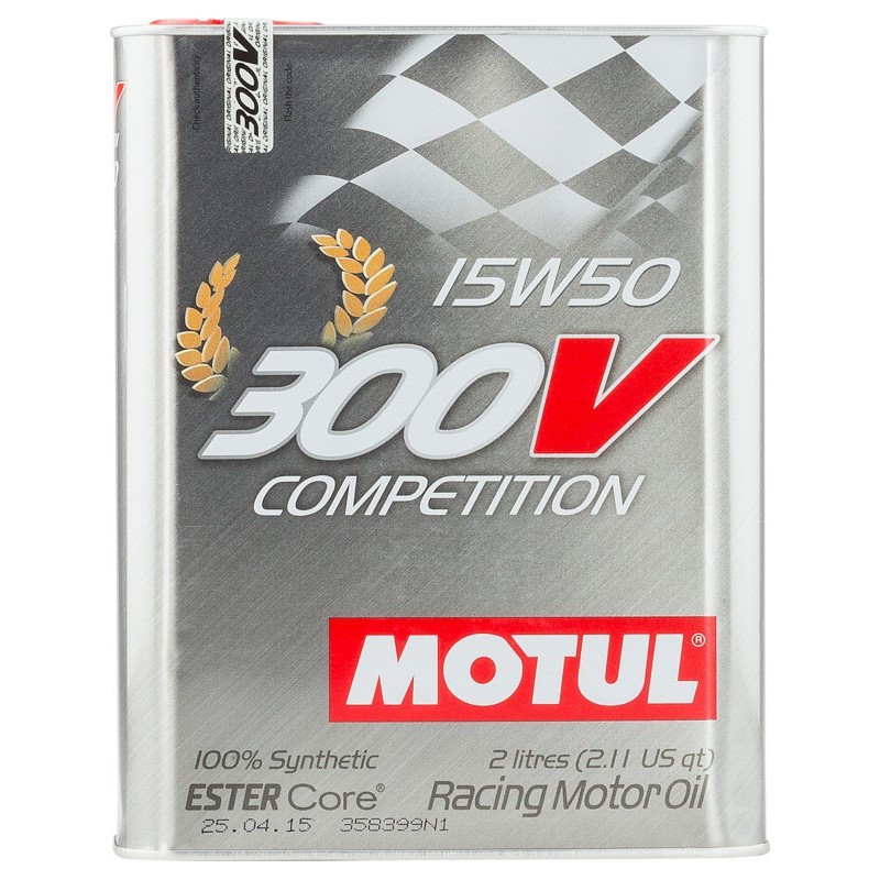 aceite de motor motul 300v competition 15w50 104244 competicion 2l