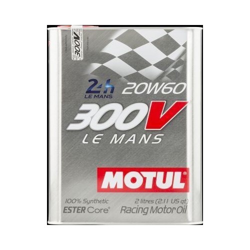 aceite de motor motul 300v le mans 20w60 104245 competicion 2l