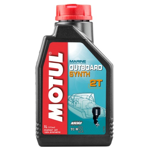 aceite nautico 2t motul outboard synth 101722 sintetico tc w3 1l