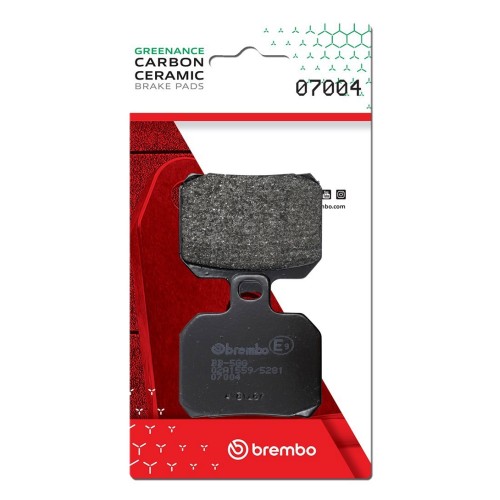 pastillas de freno moto brembo genuinas 07004