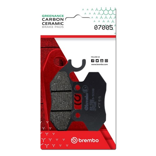 pastillas de freno moto brembo genuinas 07005