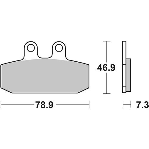 pastillas de freno moto brembo sinterizadas 07006xs
