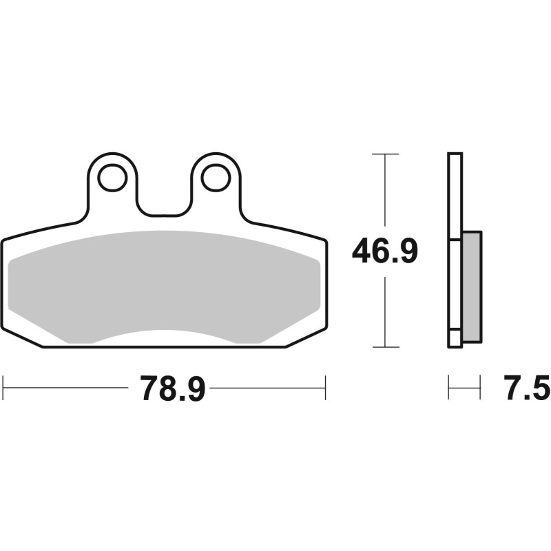 pastillas de freno moto brembo genuinas 07007