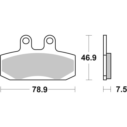 pastillas de freno moto brembo genuinas 07007