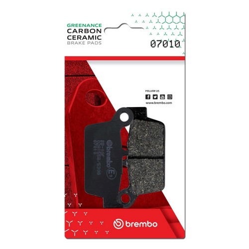 pastillas de freno moto brembo genuinas 07010