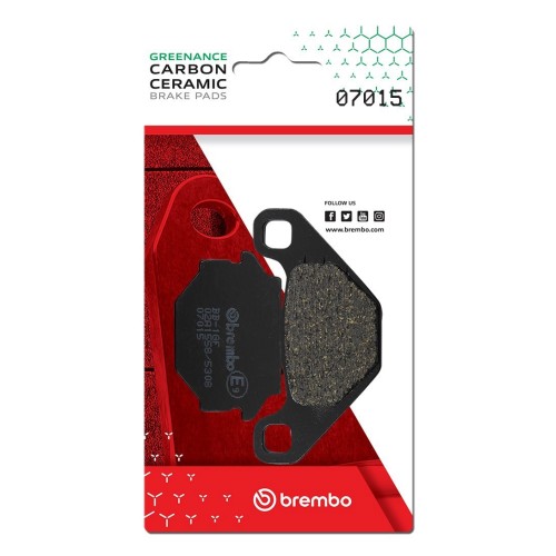pastillas de freno moto brembo genuinas 07015