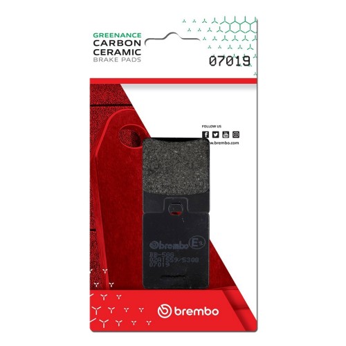 pastillas de freno moto brembo genuinas 07019