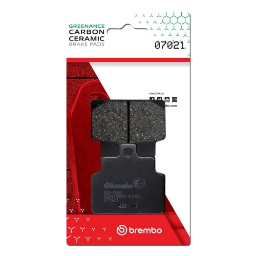 pastillas de freno moto brembo genuinas 07021